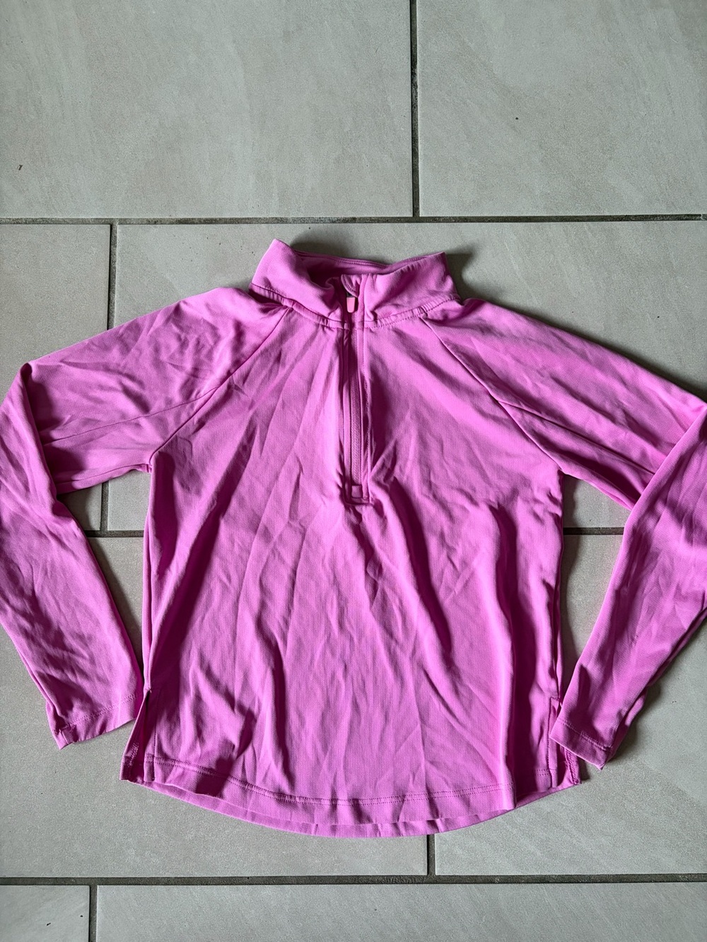 Women’s Pink Half-Zip Performance Top